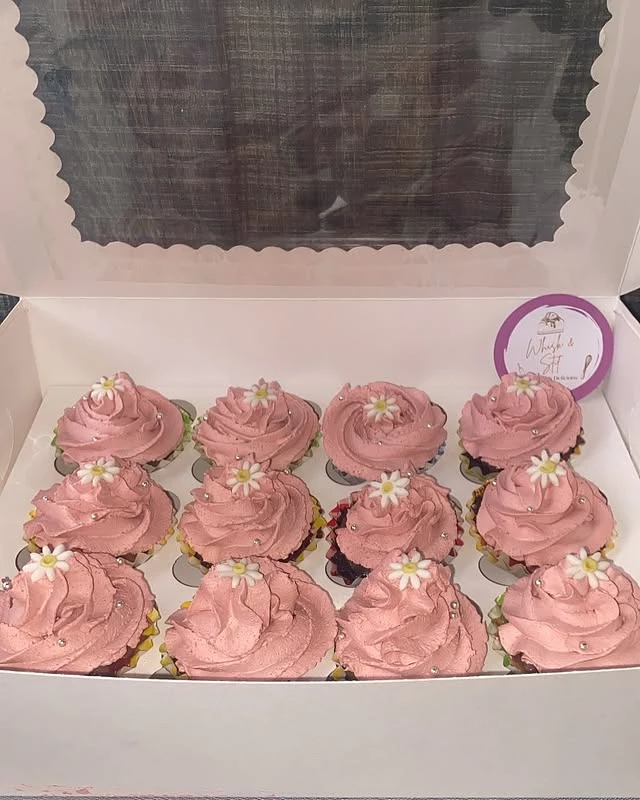 Custom bulk cupcakes with creamy texture perfect for parties and gatherings - Bulk Party Cupcakes Karachi By Whisk And Sift